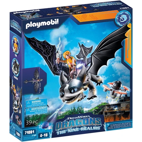 PLAYMOBIL 71081 Dragons: The Nine Realms - Thunder & Tom, Konstruktionsspielzeug 3 PLAYMOBIL 71081 Dragons: The Nine Realms - Thunder & Tom, Konstruktionsspielzeug