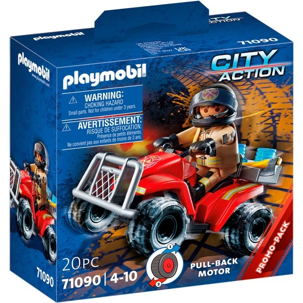 PLAYMOBIL 71090 City Action - Feuerwehr-Speed Quad, Konstruktionsspielzeug 3 PLAYMOBIL 71090 City Action - Feuerwehr-Speed Quad, Konstruktionsspielzeug