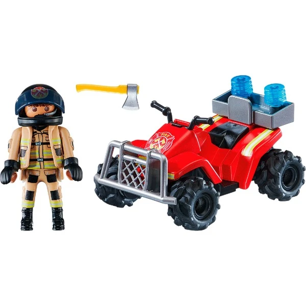 PLAYMOBIL 71090 City Action - Feuerwehr-Speed Quad, Konstruktionsspielzeug 4 PLAYMOBIL 71090 City Action - Feuerwehr-Speed Quad, Konstruktionsspielzeug – Bild 2