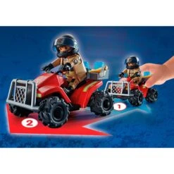 PLAYMOBIL 71090 City Action - Feuerwehr-Speed Quad, Konstruktionsspielzeug 9 PLAYMOBIL 71090 City Action - Feuerwehr-Speed Quad, Konstruktionsspielzeug -Spielzeug Förderung Rabatte PLAYMOBIL 71090 City Action Feuerwehr Speed Quad Konstruktionsspielzeug@@1888893 2