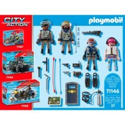 PLAYMOBIL 71146 City Action SWAT-Figurenset, Konstruktionsspielzeug -Spielzeug Förderung Rabatte PLAYMOBIL 71146 City Action SWAT Figurenset Konstruktionsspielzeug@@1888957 3