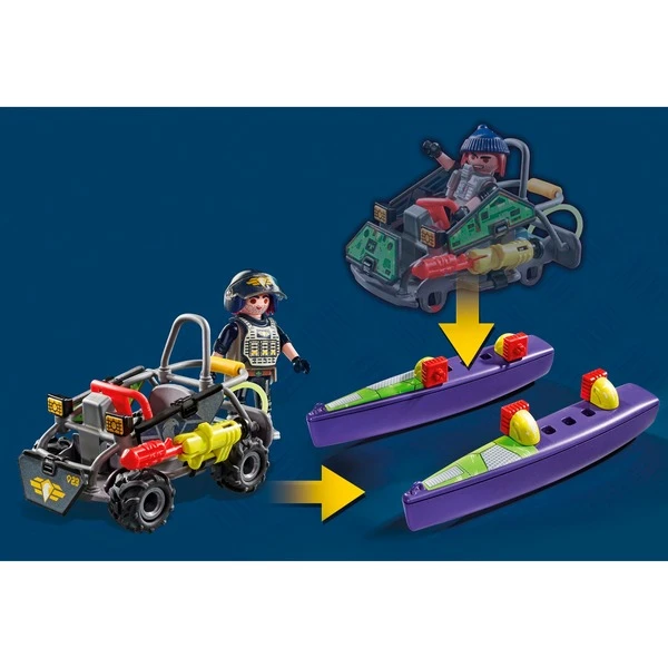 PLAYMOBIL 71147 City Action SWAT-Multi-Terrain-Quad, Konstruktionsspielzeug 7 PLAYMOBIL 71147 City Action SWAT-Multi-Terrain-Quad, Konstruktionsspielzeug – Bild 5