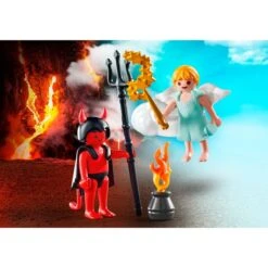 PLAYMOBIL 71170 SpecialPlus Engelchen & Teufelchen, Konstruktionsspielzeug -Spielzeug Förderung Rabatte PLAYMOBIL 71170 specialPlus Engelchen Teufelchen Konstruktionsspielzeug@@1889004 2
