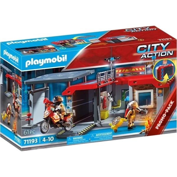 PLAYMOBIL 71193 City Action Mitnehm-Feuerwehrstation, Konstruktionsspielzeug 3 PLAYMOBIL 71193 City Action Mitnehm-Feuerwehrstation, Konstruktionsspielzeug