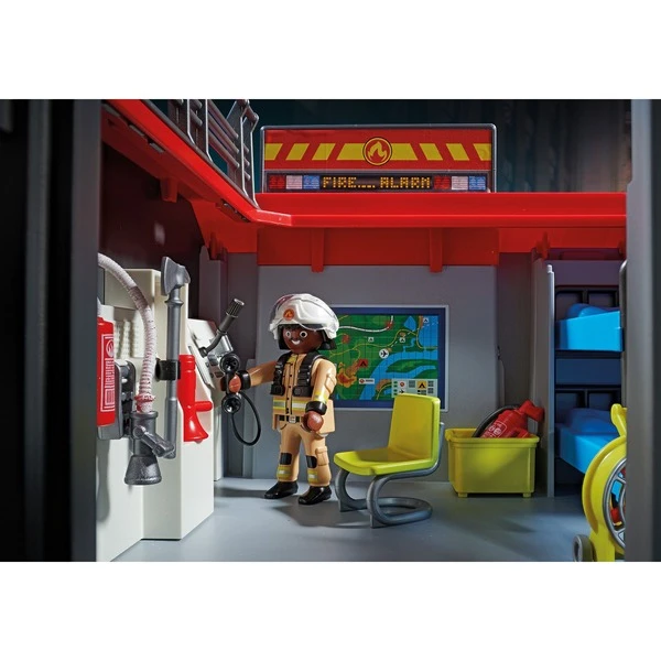 PLAYMOBIL 71193 City Action Mitnehm-Feuerwehrstation, Konstruktionsspielzeug 9 PLAYMOBIL 71193 City Action Mitnehm-Feuerwehrstation, Konstruktionsspielzeug – Bild 7