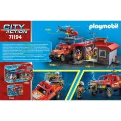 PLAYMOBIL 71194 City Action Feuerwehr-Löschtruck, Konstruktionsspielzeug 19 PLAYMOBIL 71194 City Action Feuerwehr-Löschtruck, Konstruktionsspielzeug -Spielzeug Förderung Rabatte PLAYMOBIL 71194 City Action Feuerwehr L schtruck Konstruktionsspielzeug@@1849629 8