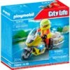 PLAYMOBIL 71205 Notarzt-Motorrad Mit Blinklicht, Konstruktionsspielzeug -Spielzeug Förderung Rabatte PLAYMOBIL 71205 Notarzt Motorrad mit Blinklicht Konstruktionsspielzeug@@1888949