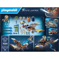 PLAYMOBIL 71211 Novelmore Darios Fluggleiter, Konstruktionsspielzeug -Spielzeug Förderung Rabatte PLAYMOBIL 71211 Novelmore Darios Fluggleiter Konstruktionsspielzeug@@1889009 9
