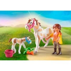 PLAYMOBIL 71243 Pferd Mit Fohlen, Konstruktionsspielzeug -Spielzeug Förderung Rabatte PLAYMOBIL 71243 Pferd mit Fohlen Konstruktionsspielzeug@@1888976 2