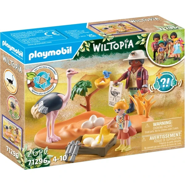 PLAYMOBIL 71296 Wiltopia Zu Gast Bei Papa Strauß, Konstruktionsspielzeug 3 PLAYMOBIL 71296 Wiltopia Zu Gast Bei Papa Strauß, Konstruktionsspielzeug