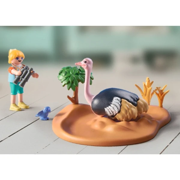 PLAYMOBIL 71296 Wiltopia Zu Gast Bei Papa Strauß, Konstruktionsspielzeug 6 PLAYMOBIL 71296 Wiltopia Zu Gast Bei Papa Strauß, Konstruktionsspielzeug – Bild 4