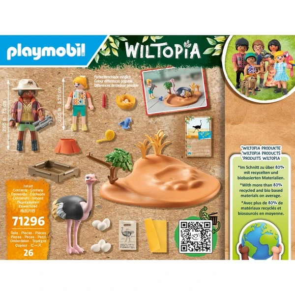PLAYMOBIL 71296 Wiltopia Zu Gast Bei Papa Strauß, Konstruktionsspielzeug 9 PLAYMOBIL 71296 Wiltopia Zu Gast Bei Papa Strauß, Konstruktionsspielzeug – Bild 7