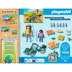 PLAYMOBIL 71306 Country Lastenfahrrad, Konstruktionsspielzeug -Spielzeug Förderung Rabatte PLAYMOBIL 71306 Country Lastenfahrrad Konstruktionsspielzeug@@1889112 4