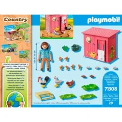 PLAYMOBIL 71308 Hühner Mit Küken, Konstruktionsspielzeug -Spielzeug Förderung Rabatte PLAYMOBIL 71308 H hner mit K ken Konstruktionsspielzeug@@1889114 4