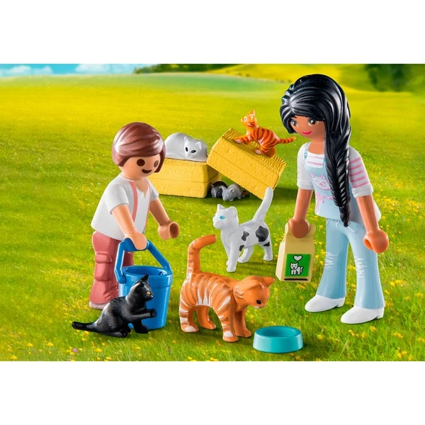 PLAYMOBIL 71309 Country Katzenfamilie, Konstruktionsspielzeug 5 PLAYMOBIL 71309 Country Katzenfamilie, Konstruktionsspielzeug – Bild 3