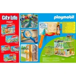 PLAYMOBIL 71327 City Life Große Schule, Konstruktionsspielzeug -Spielzeug Förderung Rabatte PLAYMOBIL 71327 City Life Gro e Schule Konstruktionsspielzeug@@1889116 7