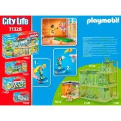 PLAYMOBIL 71328 City Life Anbau Turnhalle, Konstruktionsspielzeug -Spielzeug Förderung Rabatte PLAYMOBIL 71328 City Life Anbau Turnhalle Konstruktionsspielzeug@@1889117 5