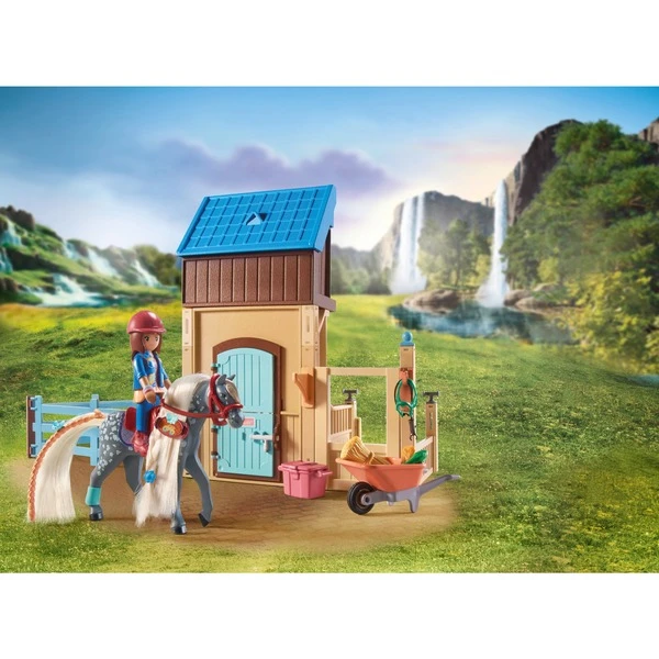 PLAYMOBIL 71353 Horses Of Waterfall Amelia & Whisper Mit Pferdebox, Konstruktionsspielzeug – Bild 4
