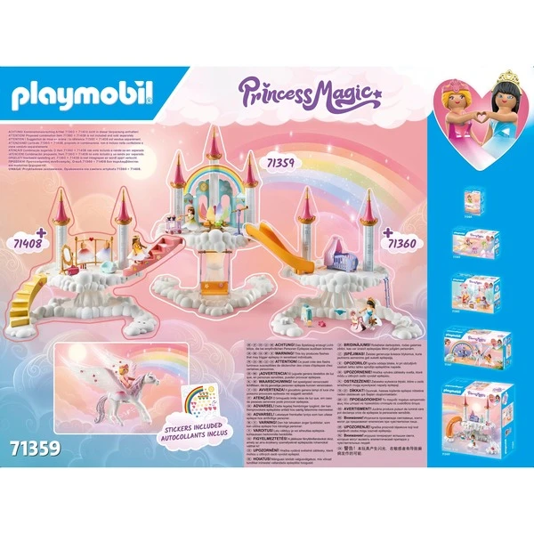 PLAYMOBIL 71359 Princess Magic Himmlisches Regenbogenschloss, Konstruktionsspielzeug 11 PLAYMOBIL 71359 Princess Magic Himmlisches Regenbogenschloss, Konstruktionsspielzeug – Bild 9