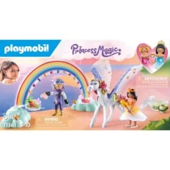 PLAYMOBIL 71361 Princess Magic Himmlischer Pegasus Mit Regenbogen, Konstruktionsspielzeug -Spielzeug Förderung Rabatte PLAYMOBIL 71361 Princess Magic Himmlischer Pegasus mit Regenbogen Konstruktionsspielzeug@@1889161 8