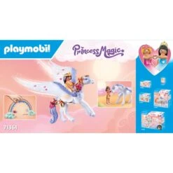 PLAYMOBIL 71361 Princess Magic Himmlischer Pegasus Mit Regenbogen, Konstruktionsspielzeug -Spielzeug Förderung Rabatte PLAYMOBIL 71361 Princess Magic Himmlischer Pegasus mit Regenbogen Konstruktionsspielzeug@@1889161 9