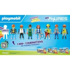 PLAYMOBIL 71402 My Figures: City Life, Konstruktionsspielzeug 13 PLAYMOBIL 71402 My Figures: City Life, Konstruktionsspielzeug -Spielzeug Förderung Rabatte PLAYMOBIL 71402 My Figures City Life Konstruktionsspielzeug@@1889180 5