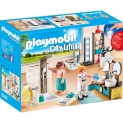 PLAYMOBIL 9268 City Life Badezimmer, Konstruktionsspielzeug