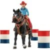 Schleich Farm World Barrel Racing Mit Cowgirl, Spielfigur 2 Schleich Farm World Barrel Racing Mit Cowgirl, Spielfigur -Spielzeug Förderung Rabatte Schleich Farm World Barrel Racing mit Cowgirl Spielfigur@@1832825