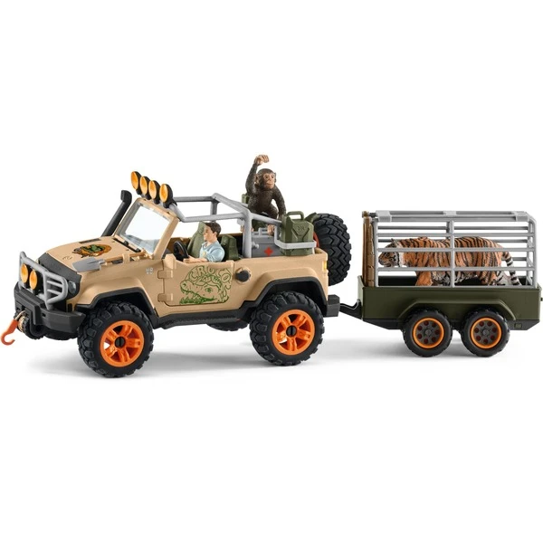 Schleich Wild Life Geländewagen M Seilwinde, Spielfigur 5 Schleich Wild Life Geländewagen M Seilwinde, Spielfigur – Bild 3