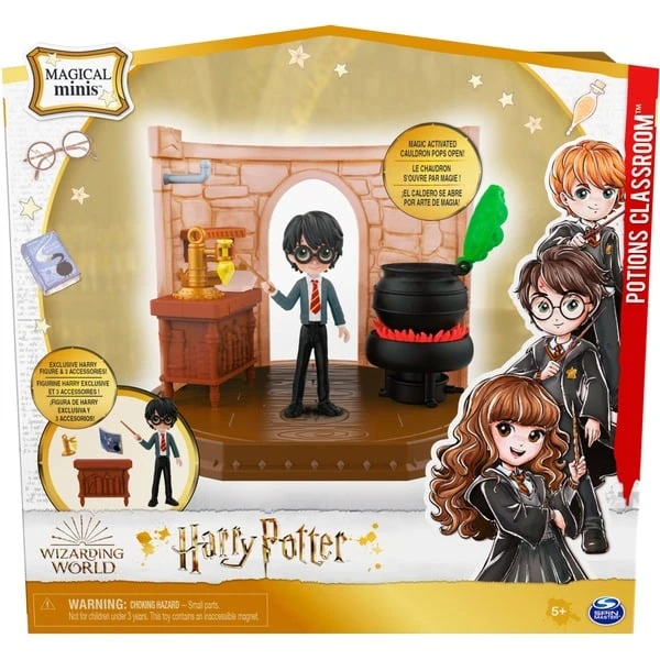 Spin Master Wizarding World Harry Potter - Hogwarts Zaubertränke Klassenzimmer Spielset Mit Exklusiver Harry Potter Sammelfigur, Spielfigur 4 Spin Master Wizarding World Harry Potter - Hogwarts Zaubertränke Klassenzimmer Spielset Mit Exklusiver Harry Potter Sammelfigur, Spielfigur – Bild 2