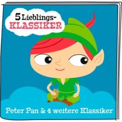 Tonies 5 Lieblings-Klassiker: Peter Pan Und 4 Weitere Klassiker, Spielfigur -Spielzeug Förderung Rabatte Tonies 5 Lieblings Klassiker Peter Pan und 4 weitere Klassiker Spielfigur@@1se2tt06 2