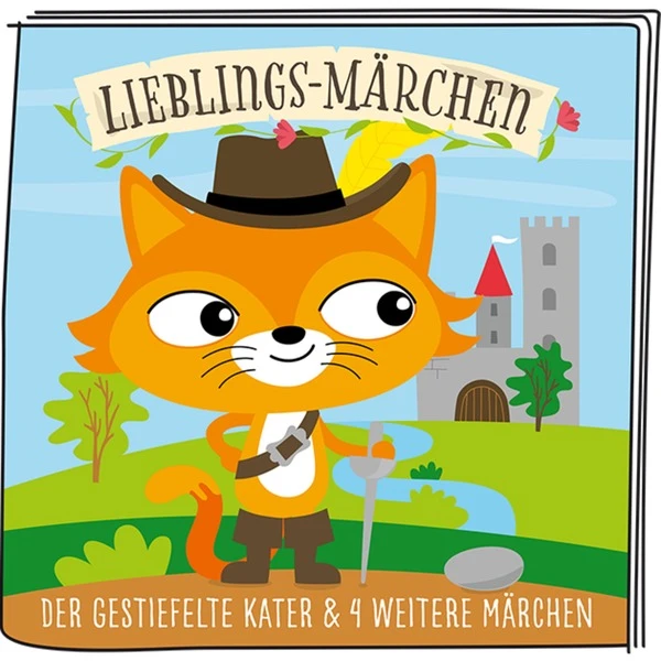 Tonies Lieblings-Märchen - Der Gestiefelte Kater Und Vier Weitere Märchen, Spielfigur – Bild 3