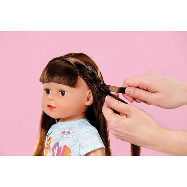 ZAPF Creation BABY Born® Sister Play & Style Brunette 43 Cm, Puppe 10 ZAPF Creation BABY Born® Sister Play & Style Brunette 43 Cm, Puppe – Bild 8