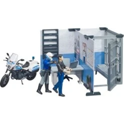 Bruder Bworld Polizeistation Mit Polizeimotorrad, Spielfigur -Spielzeug Förderung Rabatte bruder bworld Polizeistation mit Polizeimotorrad Spielfigur@@1735629 2