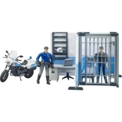 Bruder Bworld Polizeistation Mit Polizeimotorrad, Spielfigur -Spielzeug Förderung Rabatte bruder bworld Polizeistation mit Polizeimotorrad Spielfigur@@1735629 3
