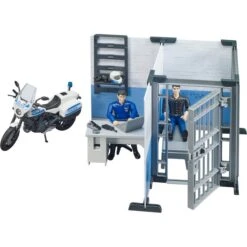 Bruder Bworld Polizeistation Mit Polizeimotorrad, Spielfigur -Spielzeug Förderung Rabatte bruder bworld Polizeistation mit Polizeimotorrad Spielfigur@@1735629 6