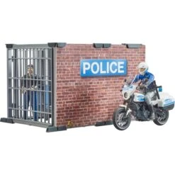 Bruder Bworld Polizeistation Mit Polizeimotorrad, Spielfigur -Spielzeug Förderung Rabatte bruder bworld Polizeistation mit Polizeimotorrad Spielfigur@@1735629 7